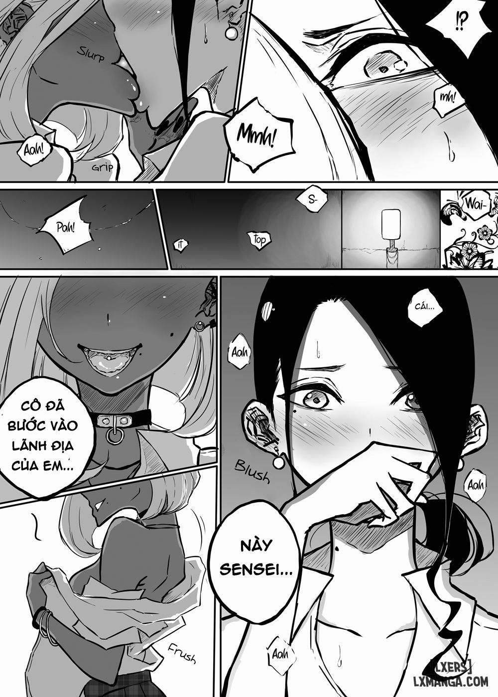 The Story of a Strict Teacher Who Got Fucked by Her Gyaru Bitch Student 1 trang 13