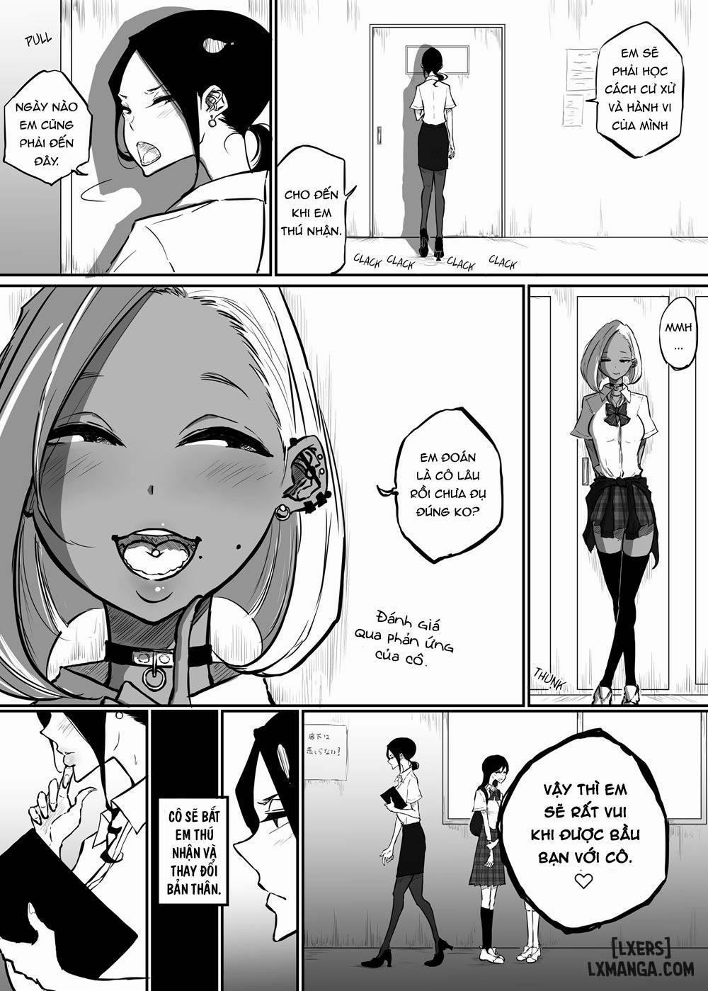 The Story of a Strict Teacher Who Got Fucked by Her Gyaru Bitch Student 1 trang 6