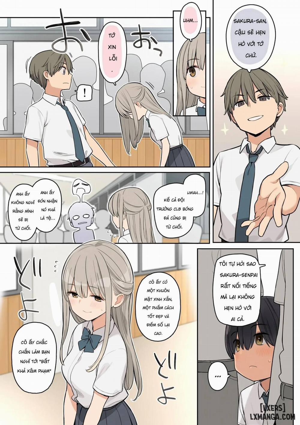 The Story of How I, a Person Who Doesn't Stand Out Got Into a Relationship With The Senpai Who's Way Out of My League Oneshot trang 1