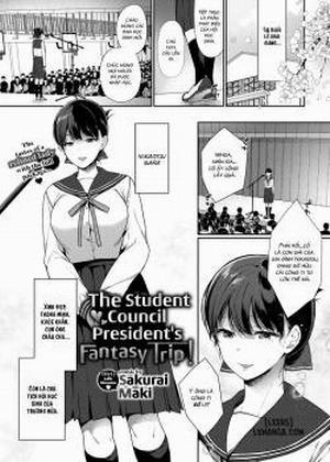 Bìa truyện The Student Council President's Fantasy Trip!, 