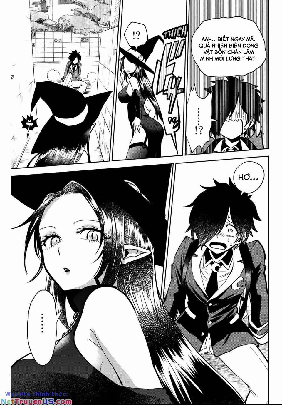 The Witch Controls Her Age And Magic With A Kiss 1 trang 15