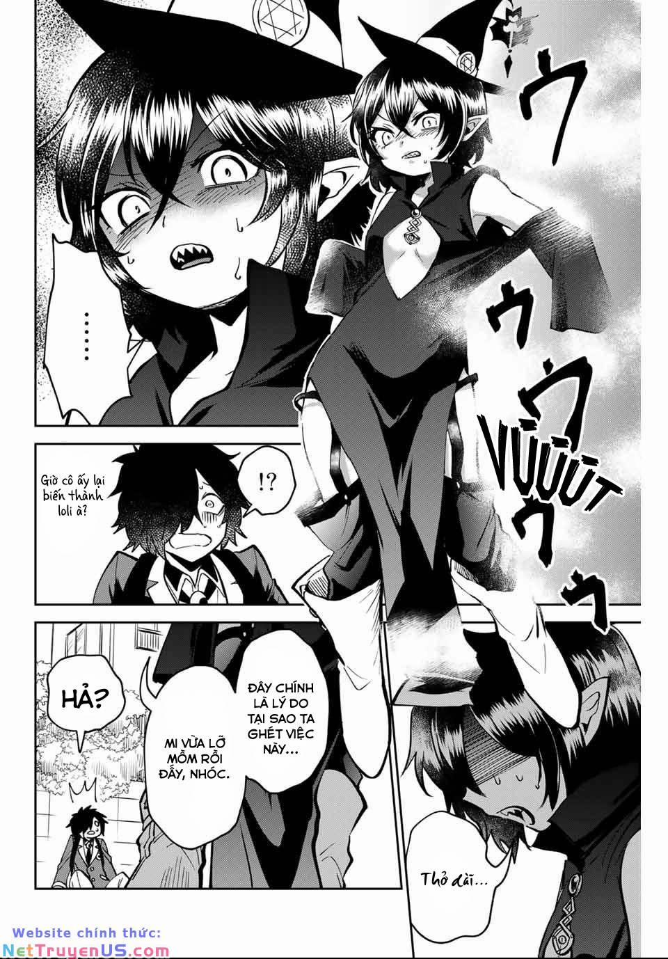 The Witch Controls Her Age And Magic With A Kiss 1 trang 18