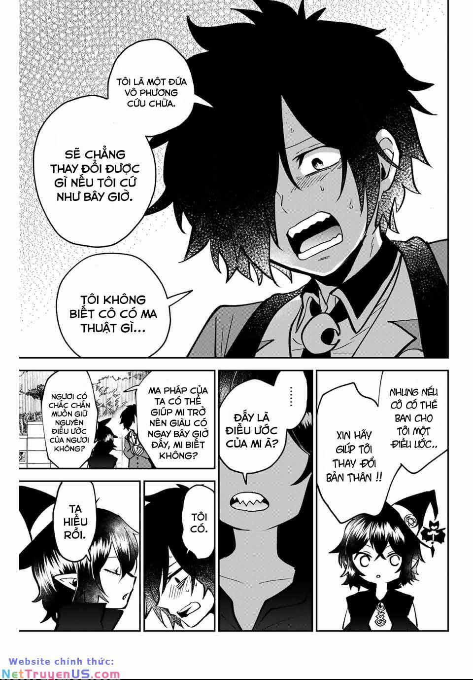 The Witch Controls Her Age And Magic With A Kiss 1 trang 25