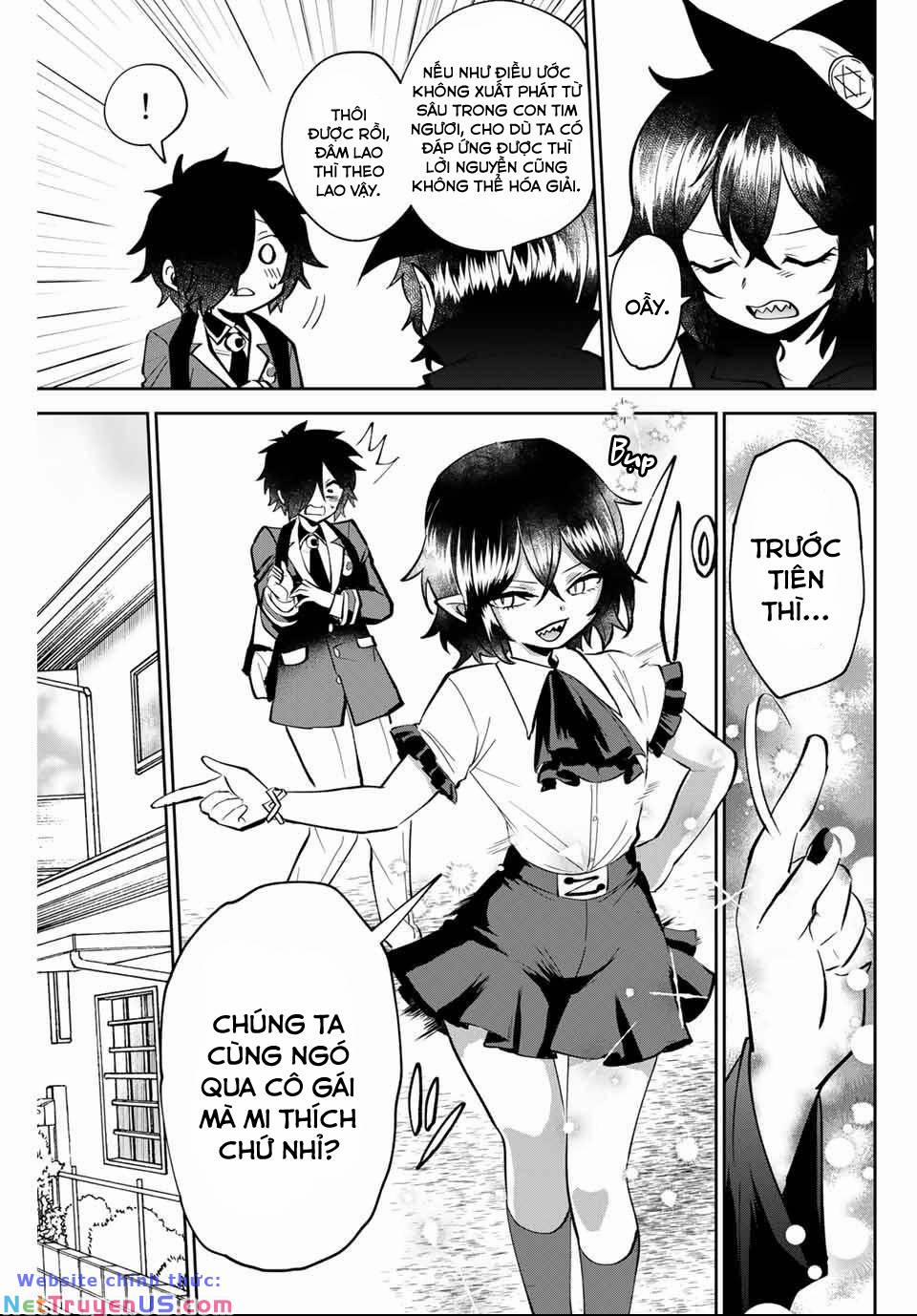 The Witch Controls Her Age And Magic With A Kiss 1 trang 27