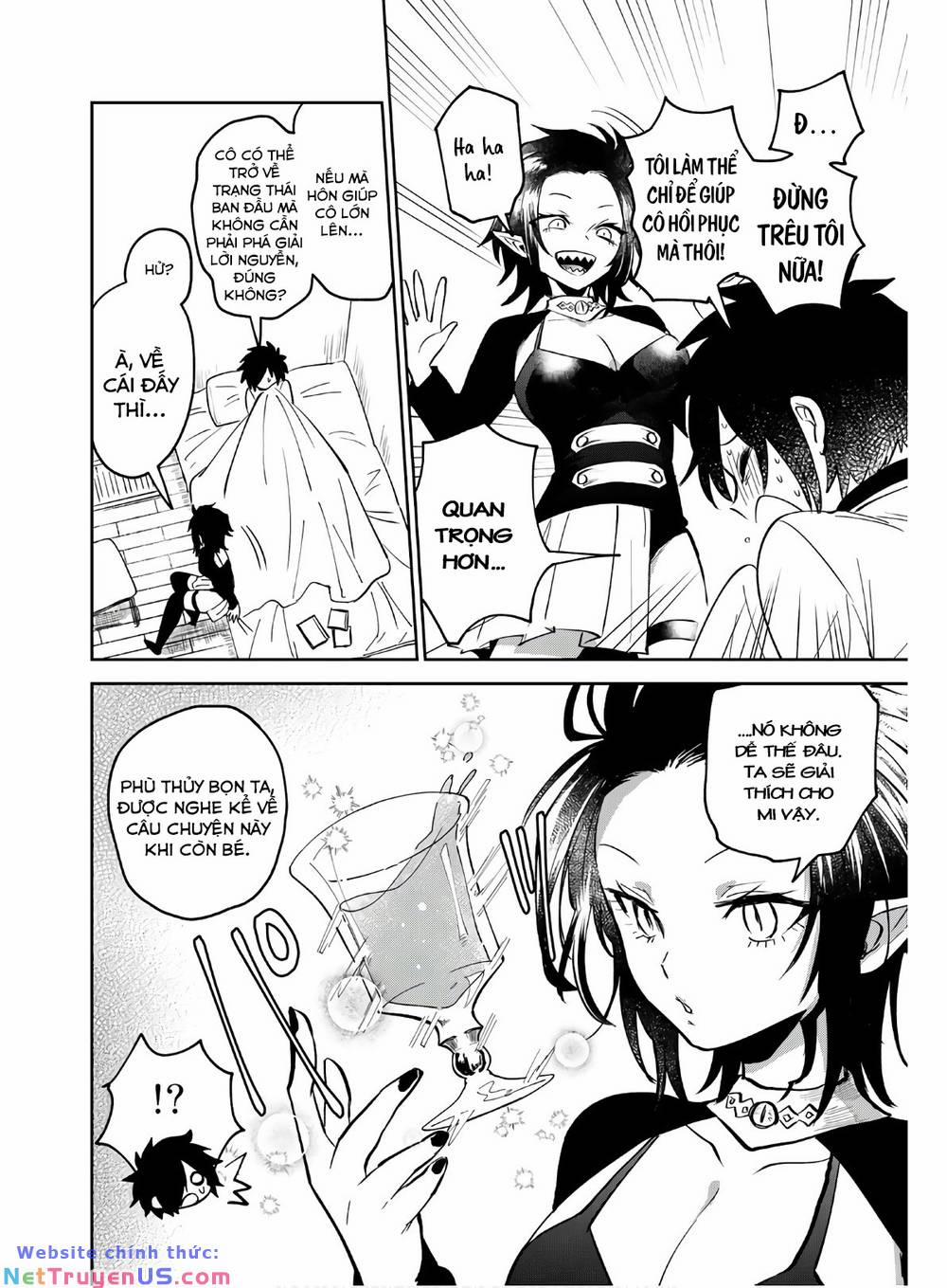 The Witch Controls Her Age And Magic With A Kiss 2 trang 12