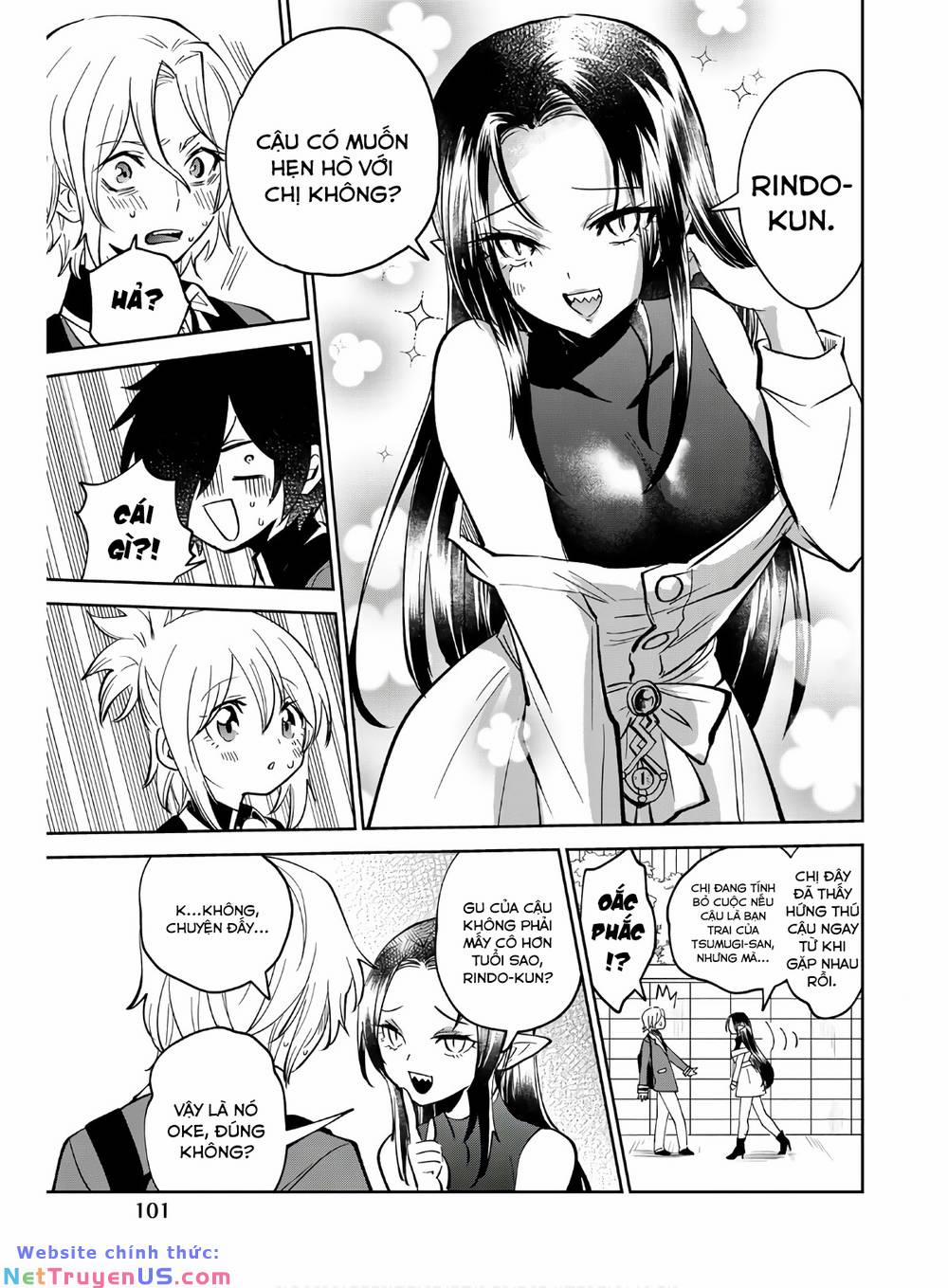 The Witch Controls Her Age And Magic With A Kiss 3 trang 17