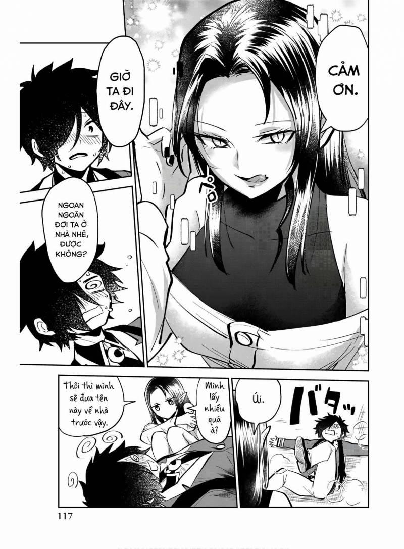 The Witch Controls Her Age And Magic With A Kiss 4 trang 9