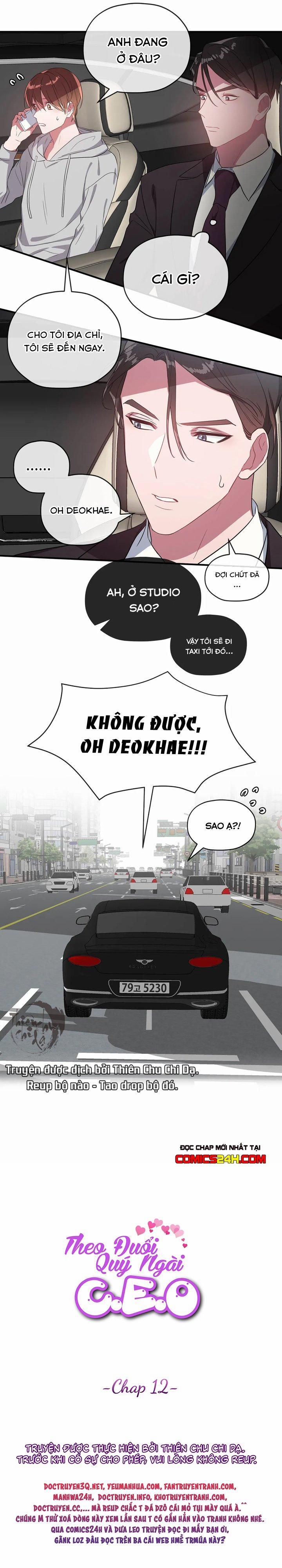 Theo Đuổi Quý Ngài CEO 12 trang 1