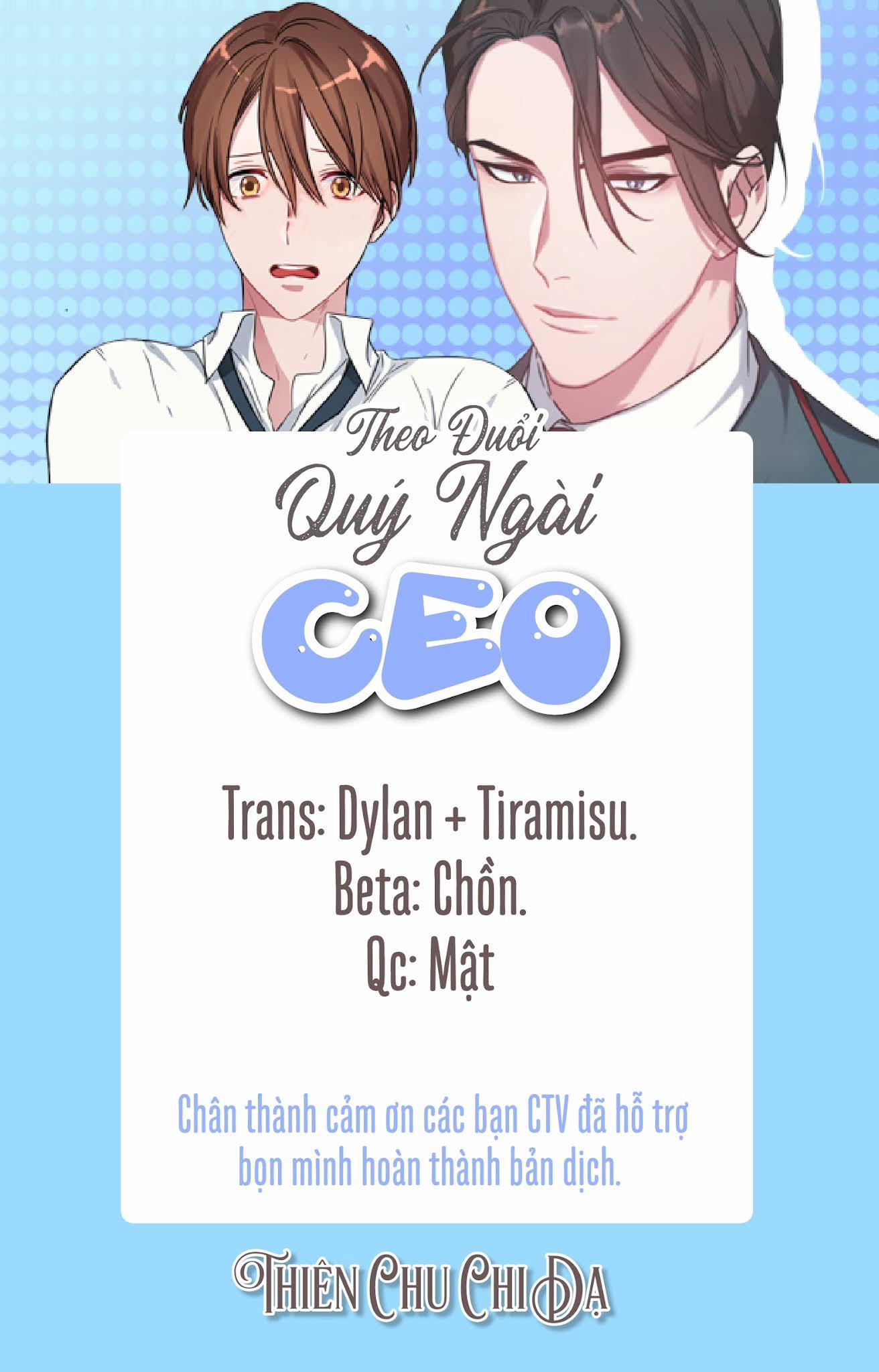 Theo Đuổi Quý Ngài CEO 40 trang 0