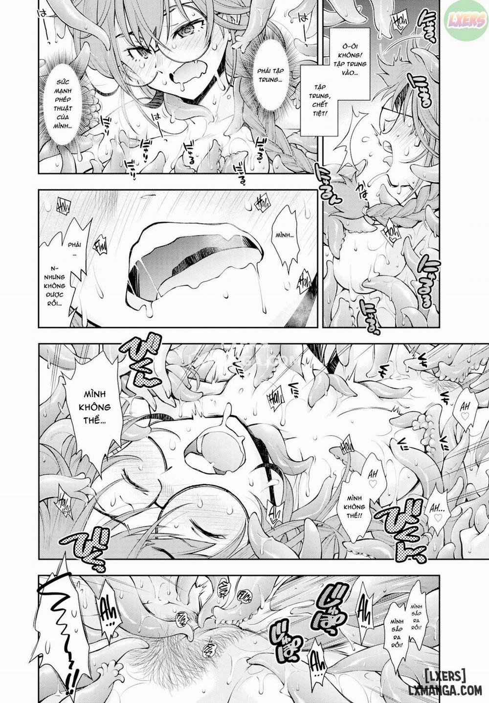 There is a Labyrinth Where a Female Sage Cannot Escape Until She Defeats The Tentacles Oneshot trang 19