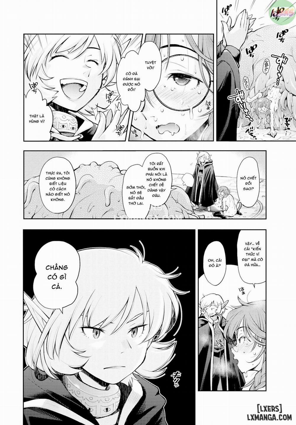 There is a Labyrinth Where a Female Sage Cannot Escape Until She Defeats The Tentacles Oneshot trang 21