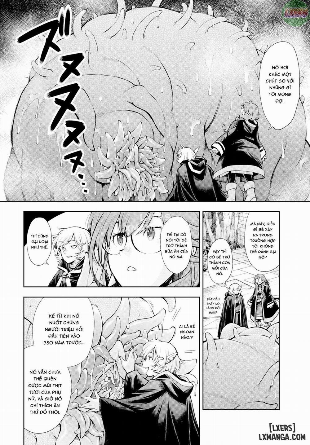 There is a Labyrinth Where a Female Sage Cannot Escape Until She Defeats The Tentacles Oneshot trang 3