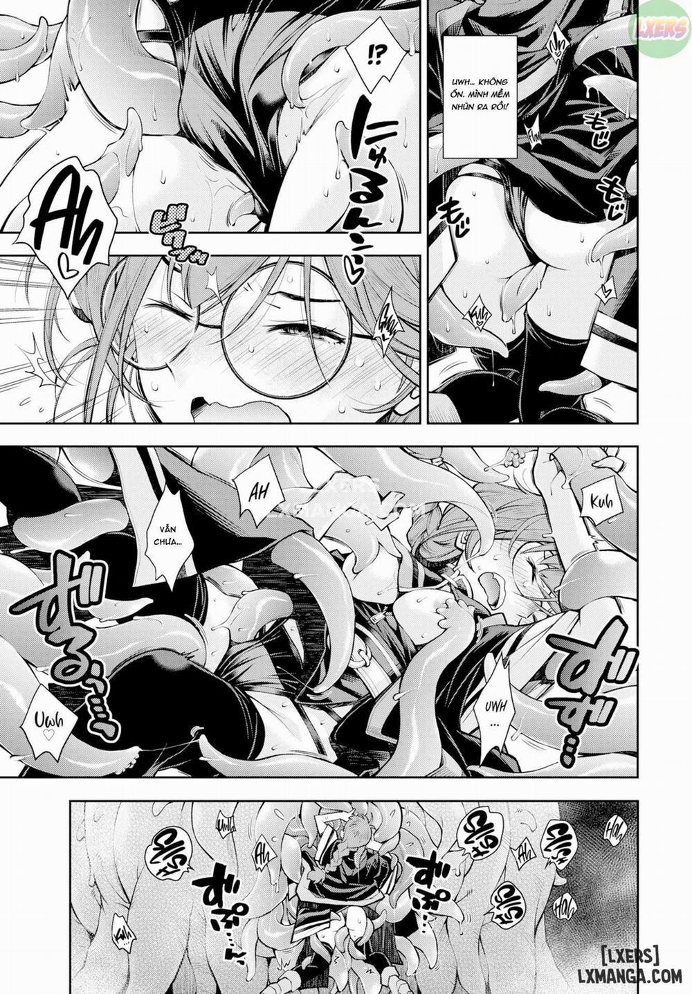 There is a Labyrinth Where a Female Sage Cannot Escape Until She Defeats The Tentacles Oneshot trang 8