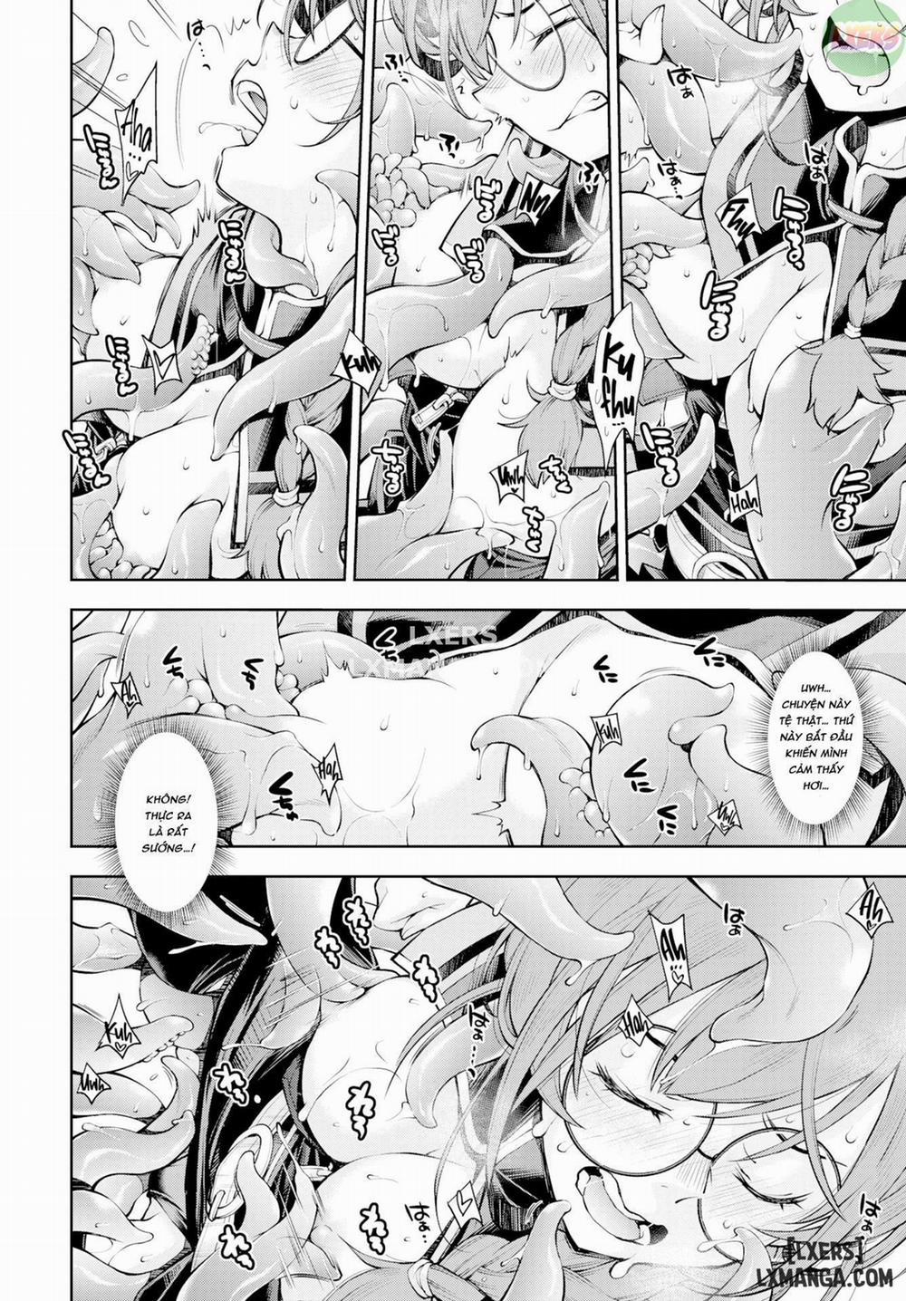 There is a Labyrinth Where a Female Sage Cannot Escape Until She Defeats The Tentacles Oneshot trang 9