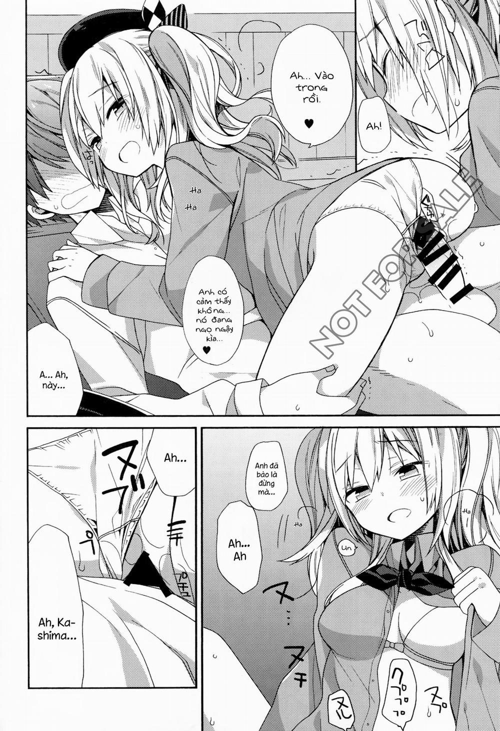 There's Something Weird With Kashima's War Training (Kancolle) Oneshot trang 14
