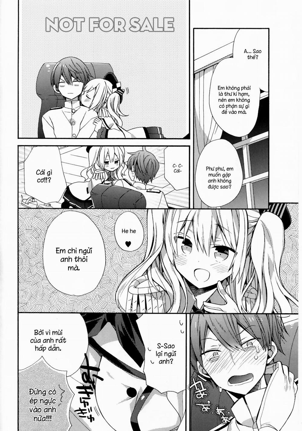 There's Something Weird With Kashima's War Training (Kancolle) Oneshot trang 4