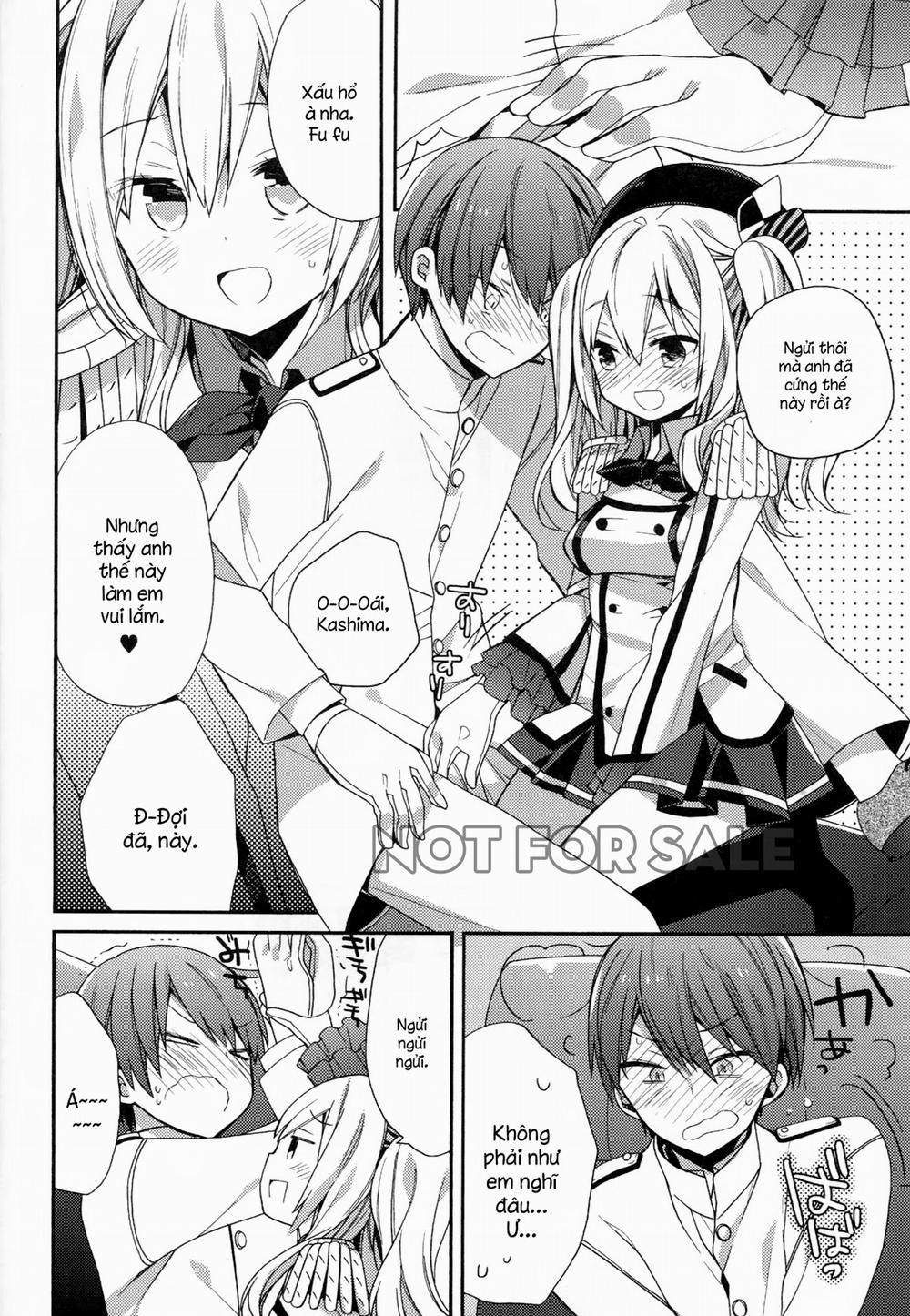There's Something Weird With Kashima's War Training (Kancolle) Oneshot trang 8