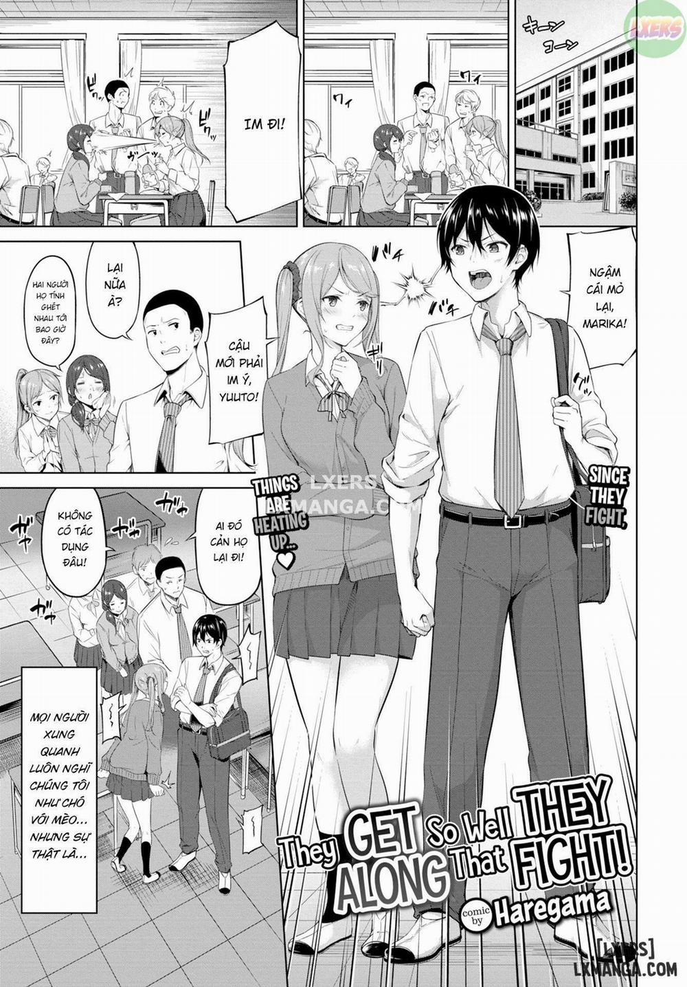They Get Along So Well That They Fight! Oneshot trang 0