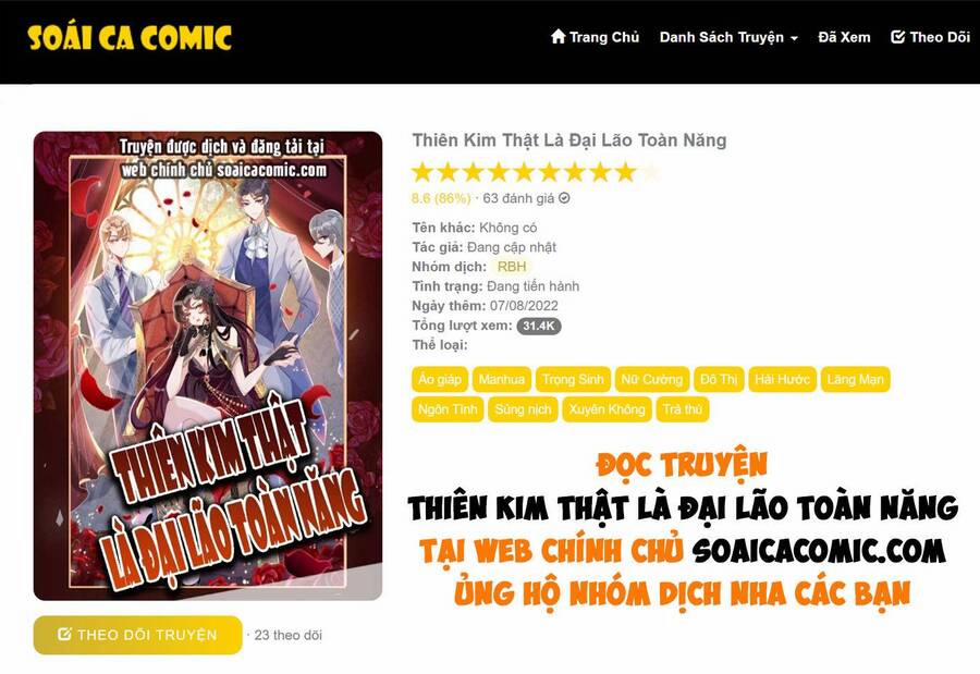 Thiên Kim Toàn Năng Đại Tài 25 trang 0