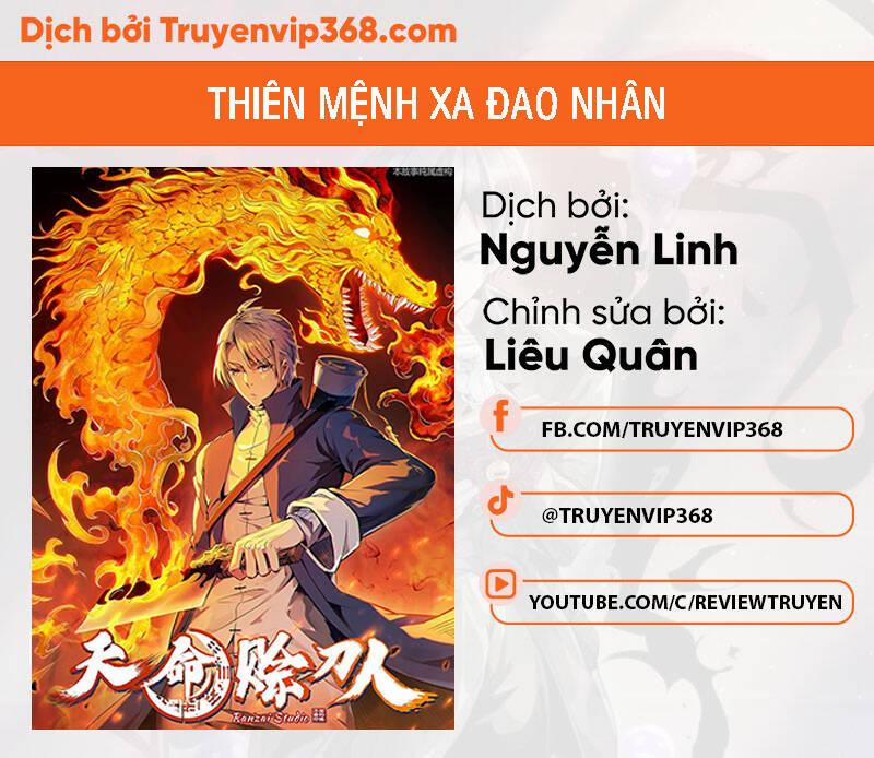 Thiên Mệnh Xa Đao Nhân 1 trang 0