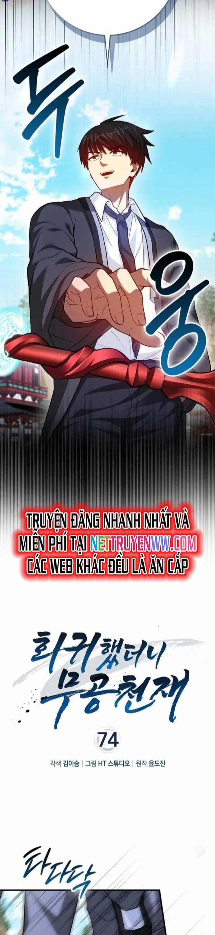 Thiên Tài Võ Thuật Hồi Quy 74 trang 10