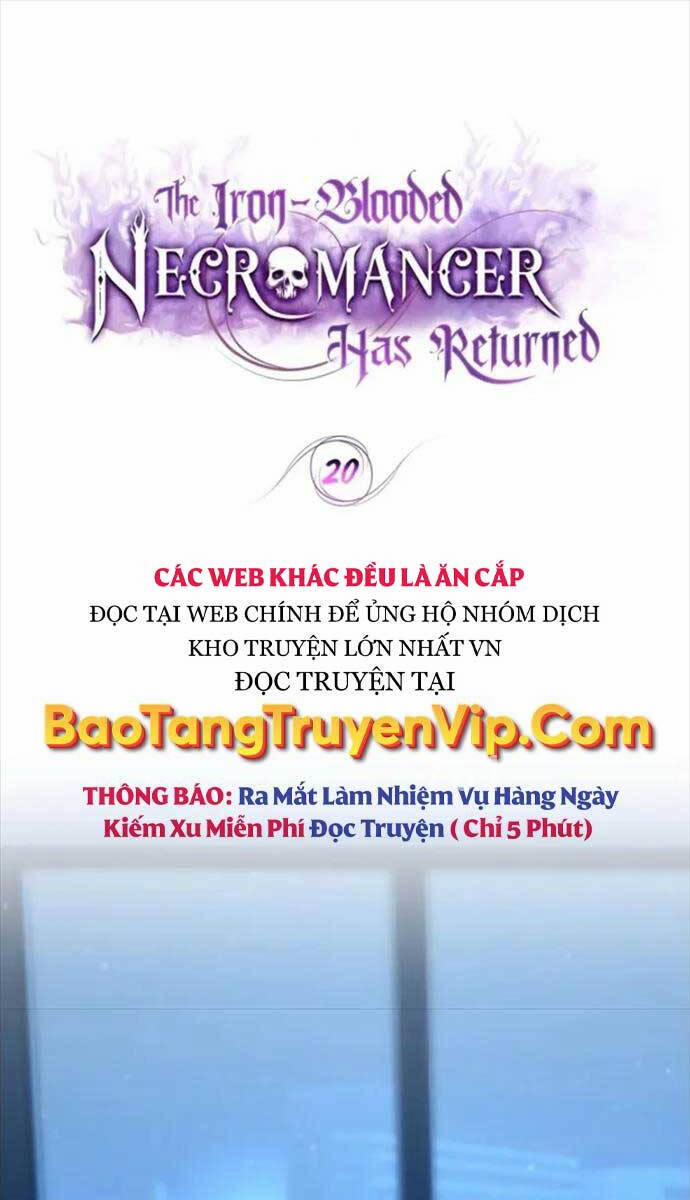 Thiết Huyết Chiêu Hồn Sư 20 trang 0