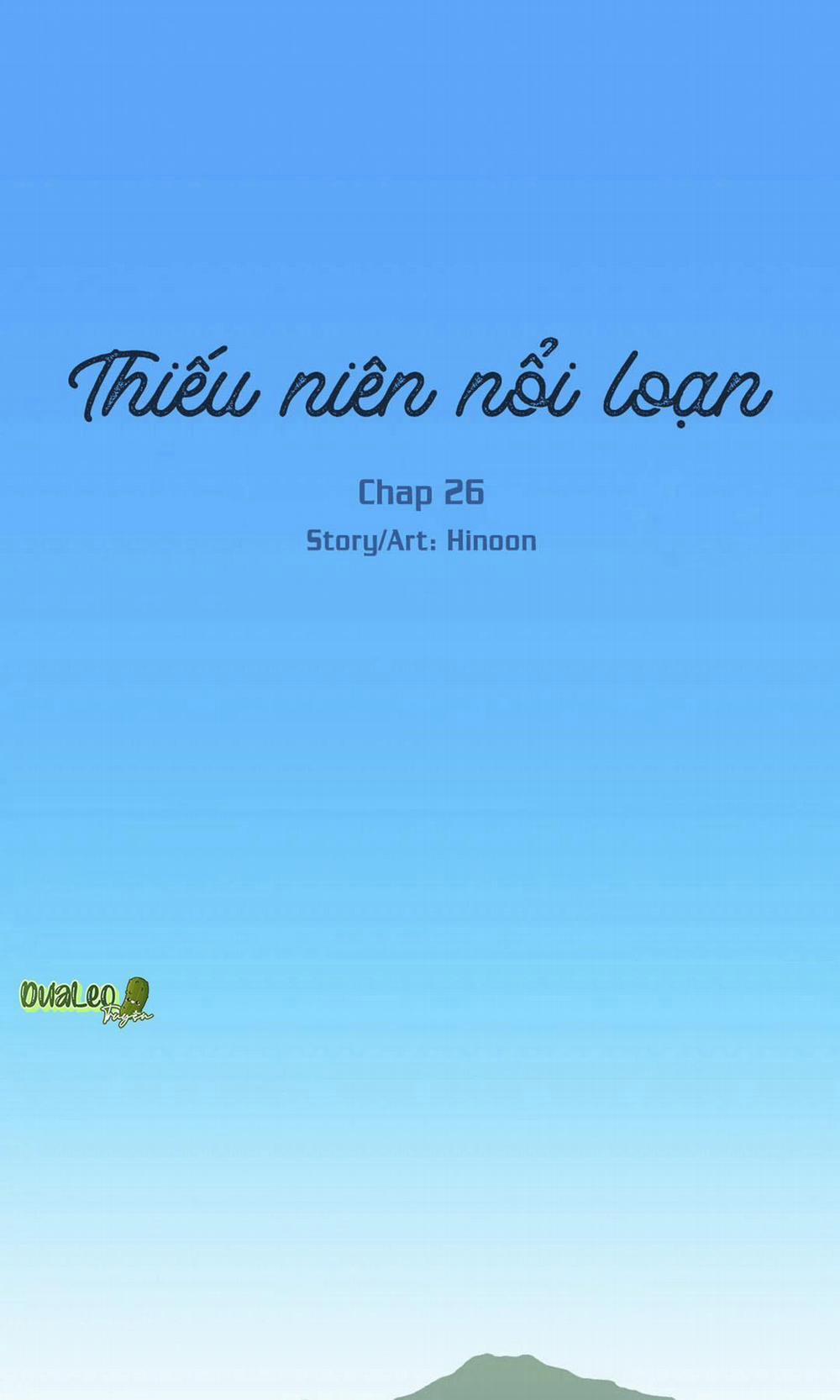 Thiếu Niên Nổi Loạn 26 trang 0