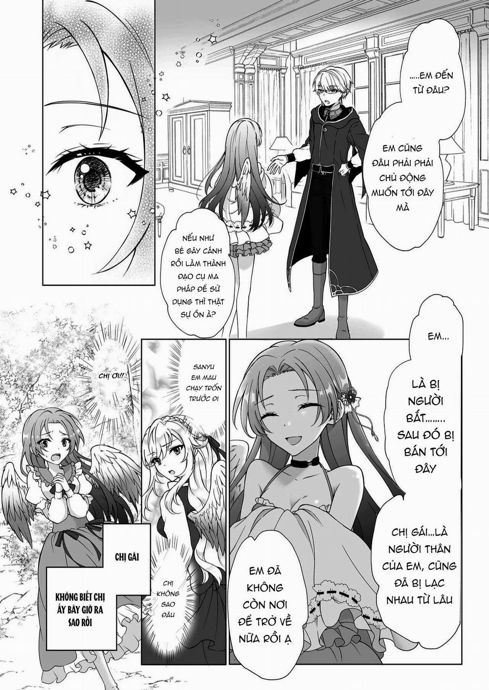Thiếu Nữ Chỉ Có Một Cánh Bị Xúc Tu Hấp Thụ Ma Lực 1.1 trang 6