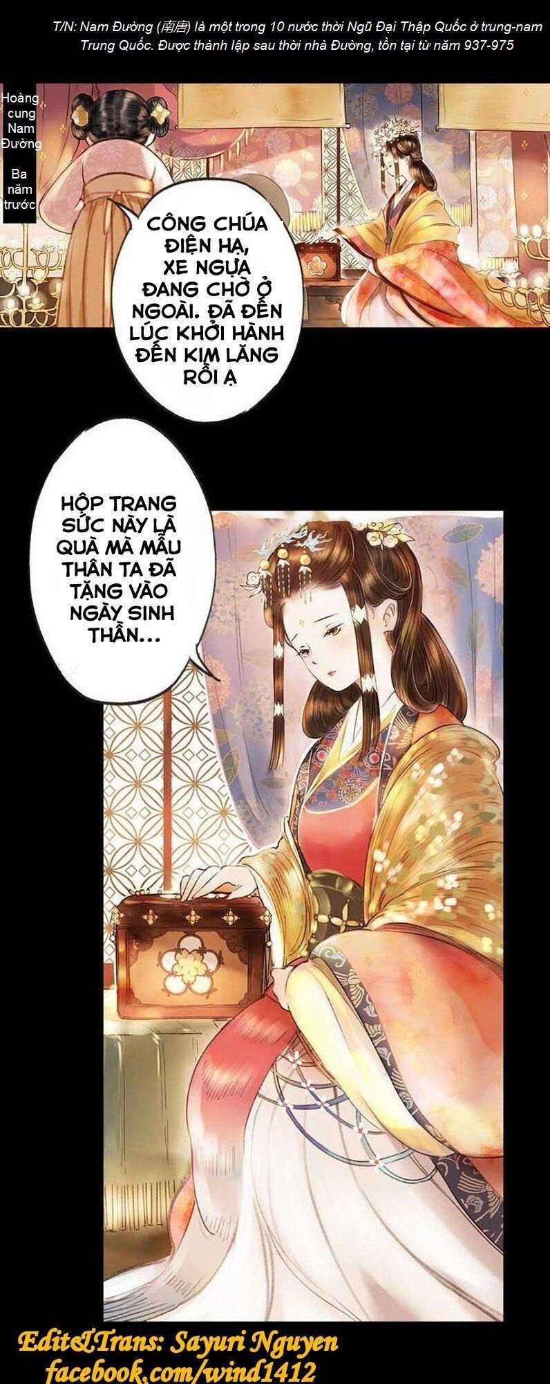 Thiếu Nữ Tản Mộng Đàm 3 trang 1
