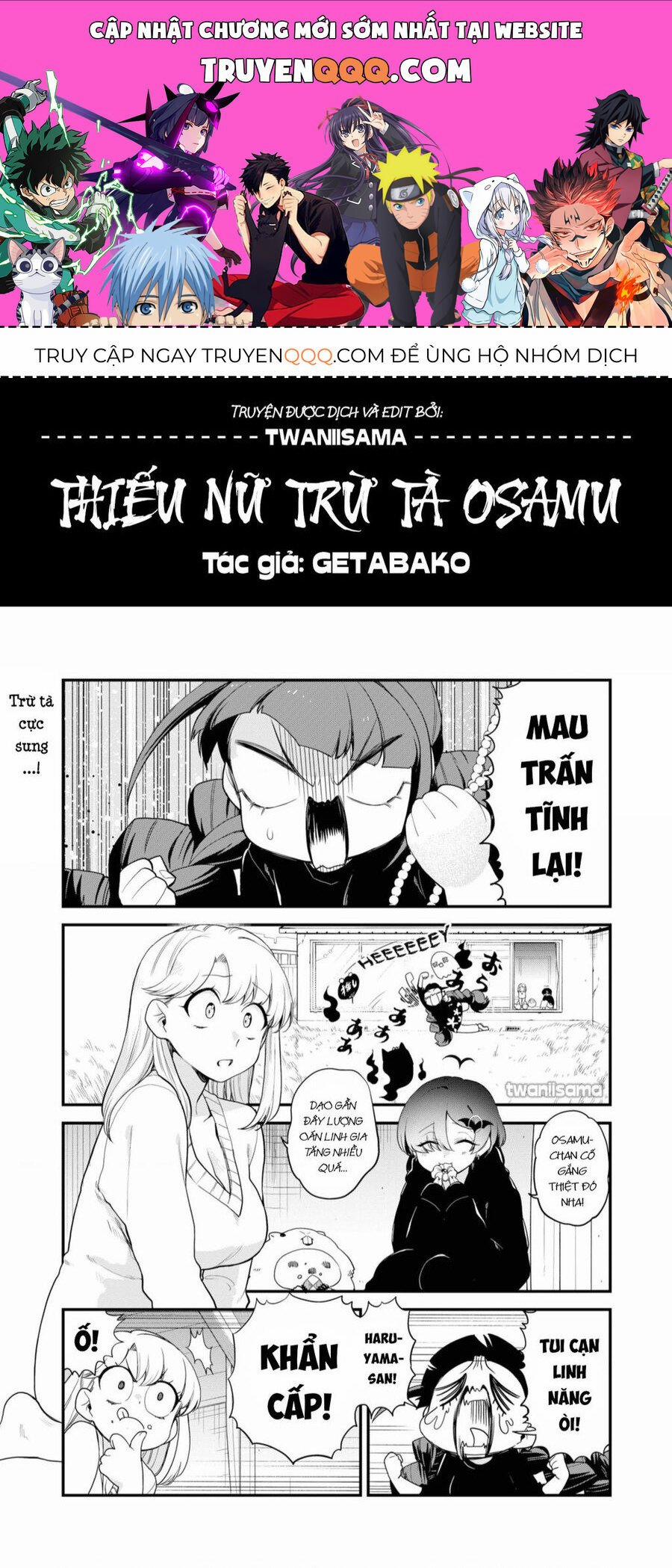 Thiếu Nữ Trừ Tà Osamu 25 trang 0