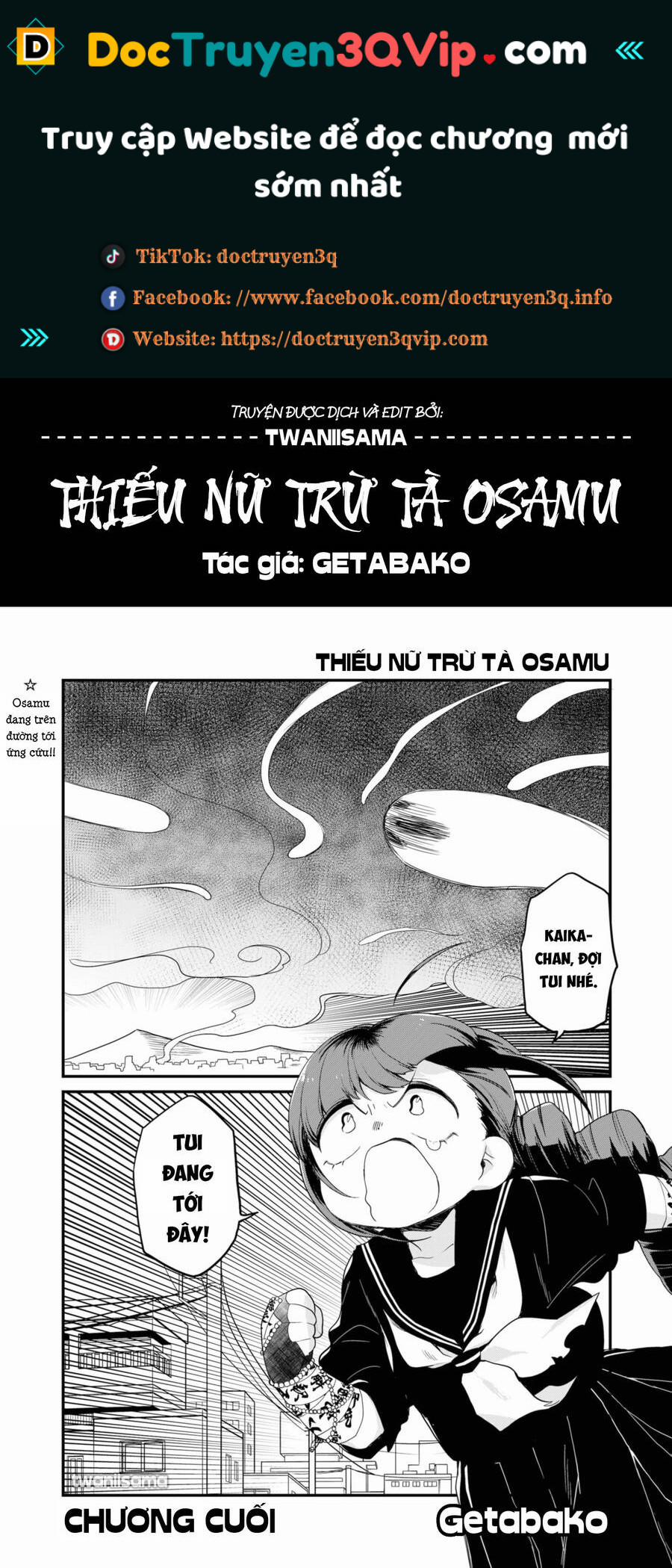 Thiếu Nữ Trừ Tà Osamu 28 trang 0