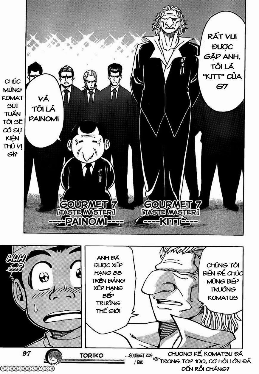 Thợ Săn Ẩm Thực 209 trang 18