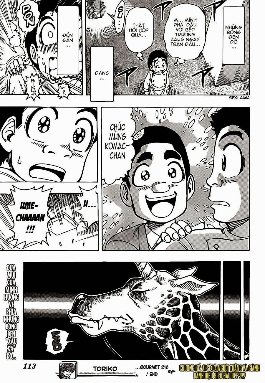 Thợ Săn Ẩm Thực 216 trang 18