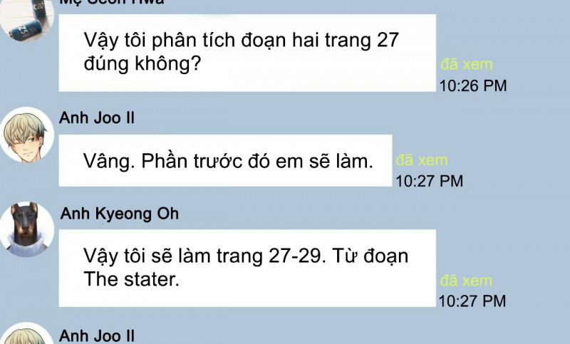 Thời gian giữa Sói và Chó 0 side story 9 trang 39