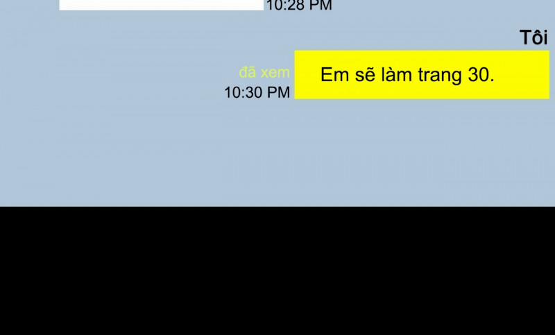 Thời gian giữa Sói và Chó 0 side story 9 trang 41