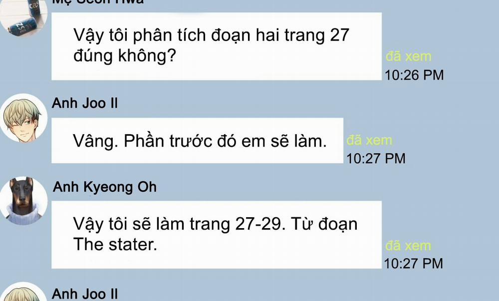 Thời gian giữa Sói và Chó Side Story 9 trang 40