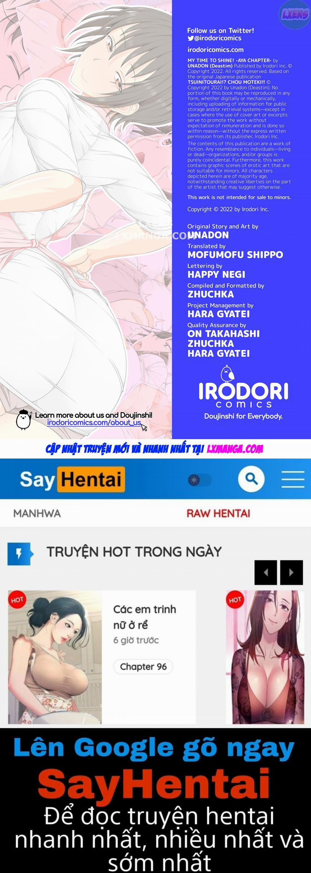 Thời gian tỏa sáng của tôi 2 0 Aya trang 48