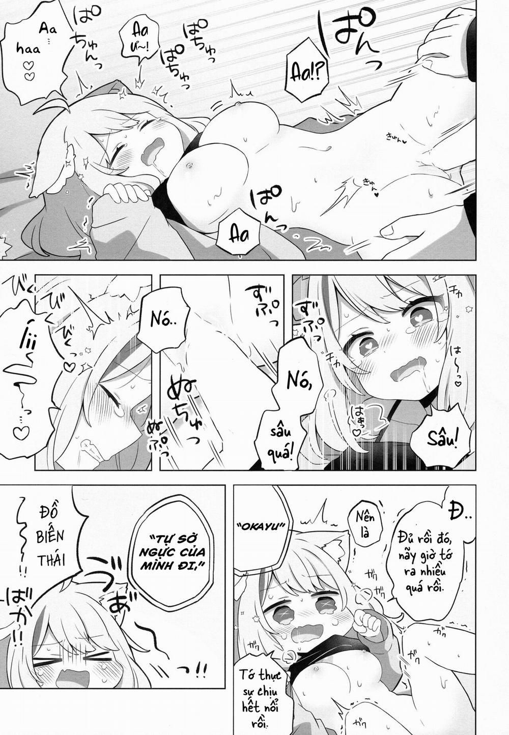 Thôi miên lành mạnh (Nekomata Okayu) Oneshot trang 17