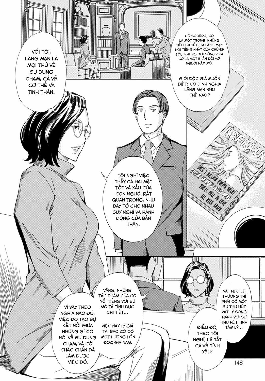 Thôi miên nữ nhà văn Oneshot trang 4