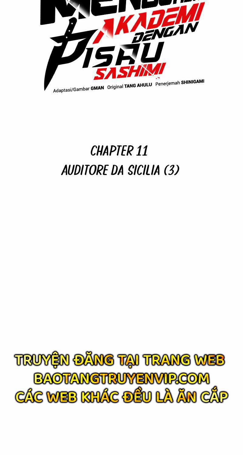 Thống Lĩnh Học Viện Chỉ Bằng Dao Sashimi 11 trang 35