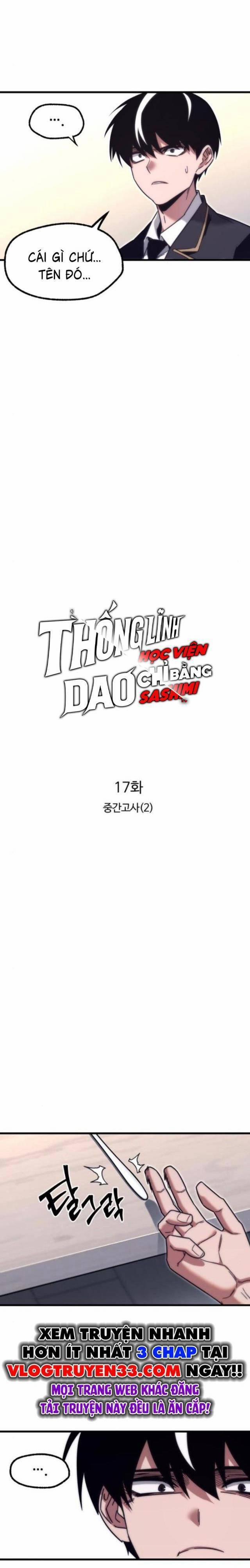 Thống Lĩnh Học Viện Chỉ Bằng Dao Sashimi 17 trang 6