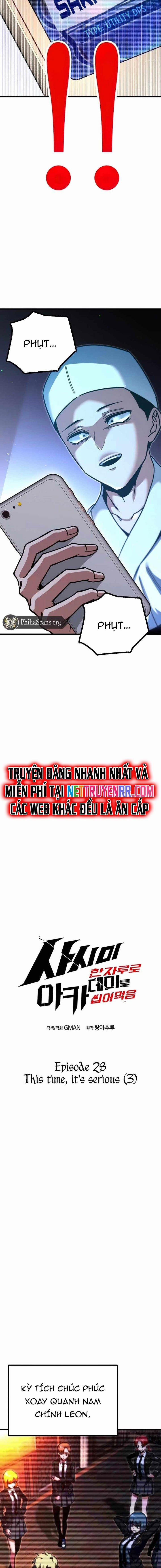 Thống Lĩnh Học Viện Chỉ Bằng Dao Sashimi 28 trang 3