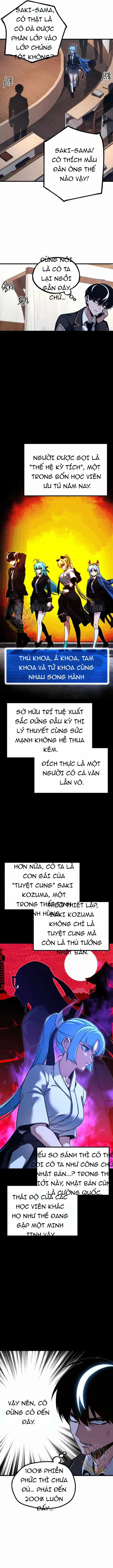 Thống Lĩnh Học Viện Chỉ Bằng Dao Sashimi 34 trang 9