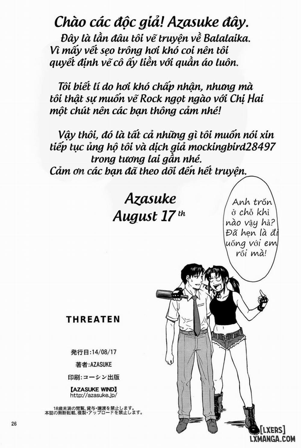 THREATEN Oneshot trang 24