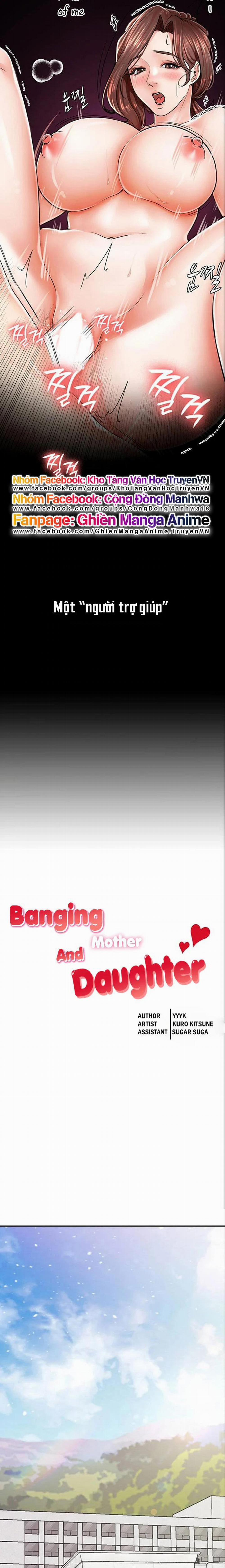 Thử Thách Không Cương Với Mẹ Con Cô Ấy 1 trang 2