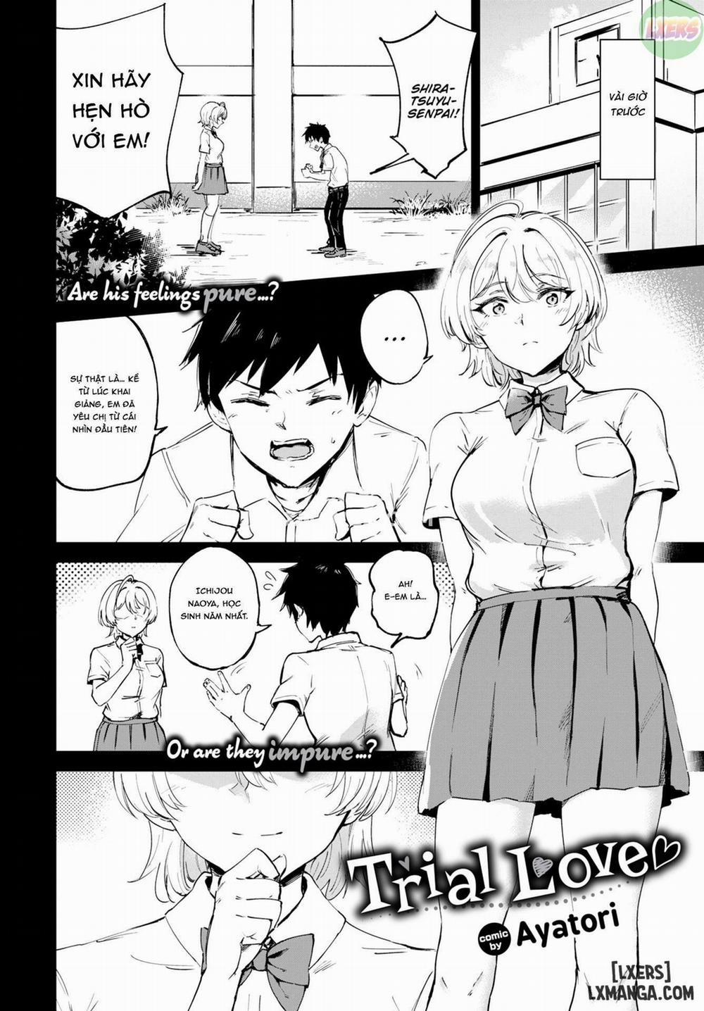 Thử Thách Tình Yêu Oneshot trang 1