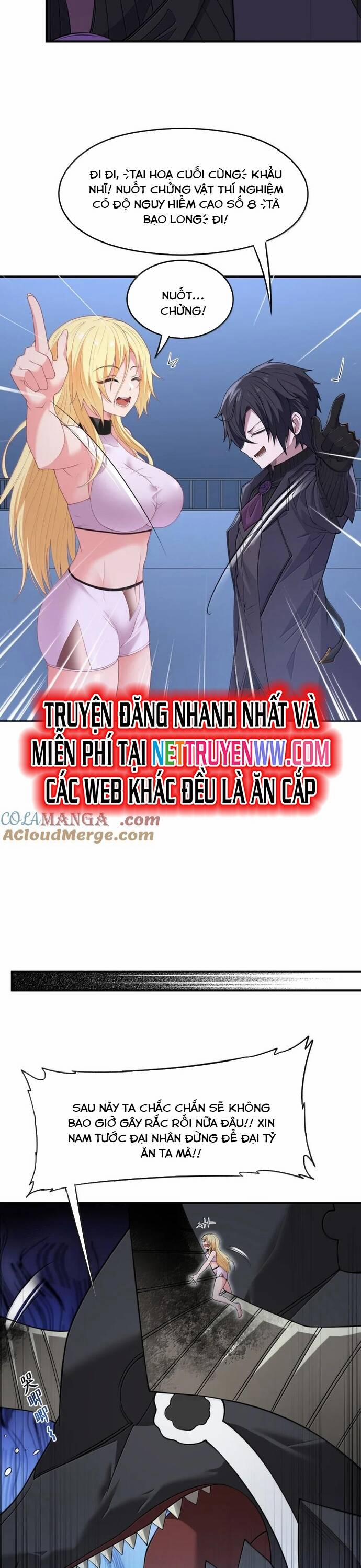 Thuật Sĩ Luyện Kim Tà Ác Không Giải Quyết Được Vật Thí Nghiệm Của Mình 16 trang 23