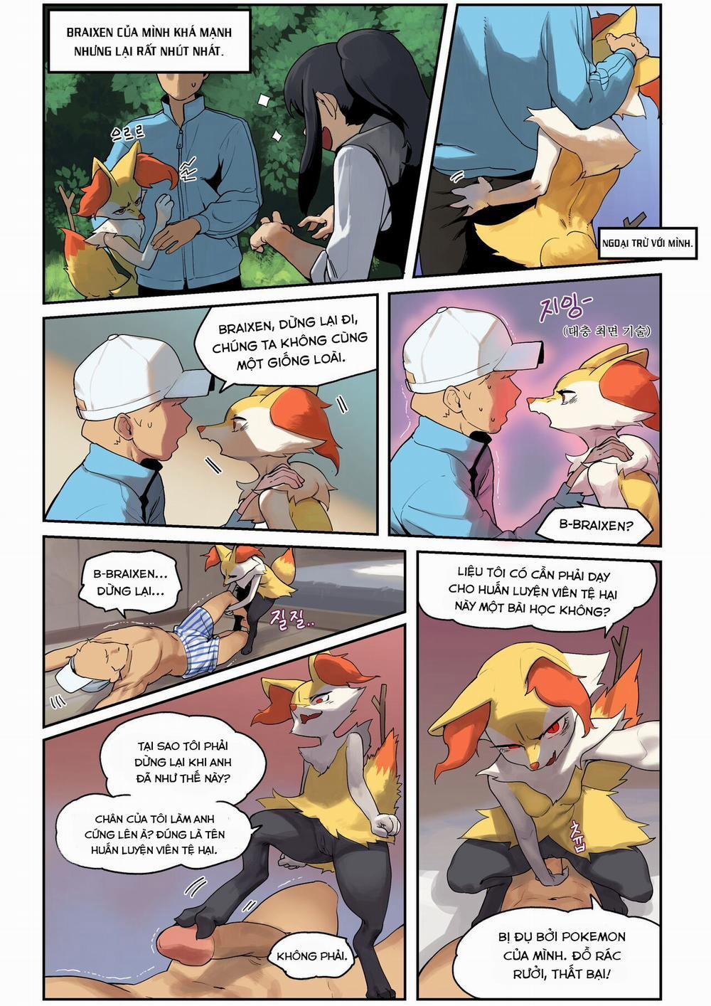 Thuật thôi miên của Braixen. Oneshot trang 3