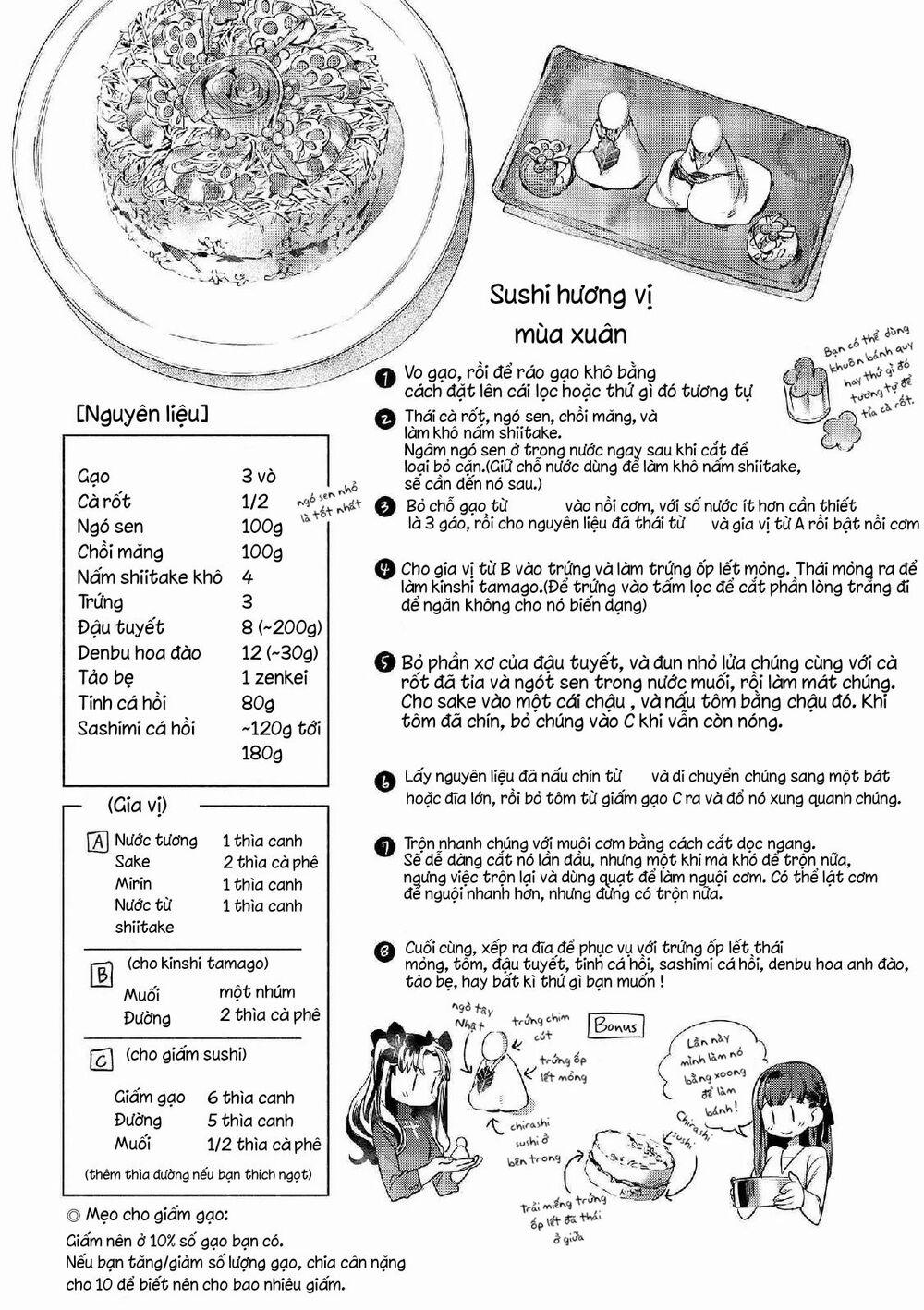 Thực Đơn Hôm Nay Cho Gia Đình Emiya 3 trang 13