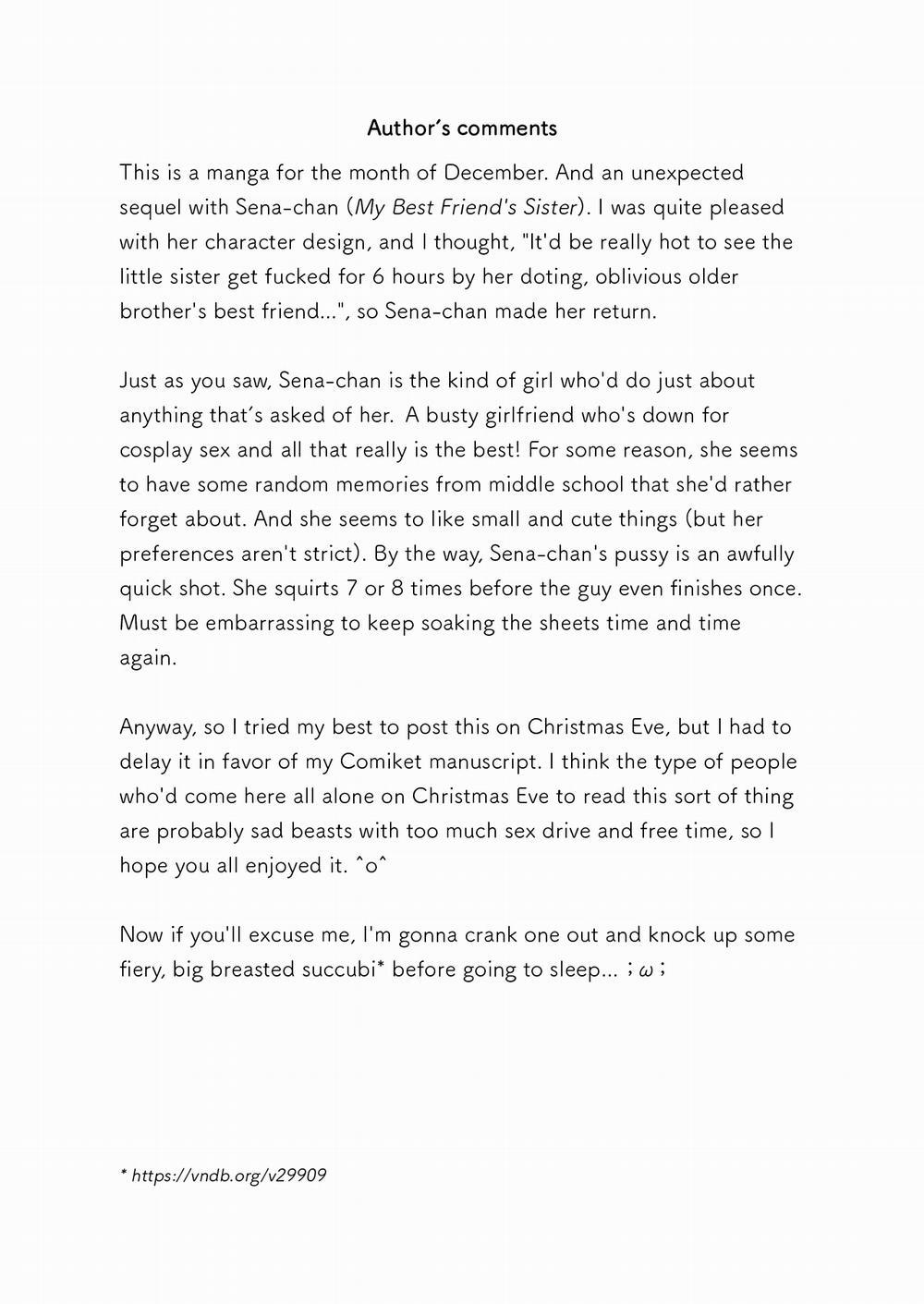 Thương Bạn Thân! Tôi Quyết Định Chăm Sóc Giúp Em Gái Nó! Hậu truyện. Đêm Giáng Sinh 0 Đụ Nát Lồn Em Gái Suốt 6 Tiếng~ trang 8